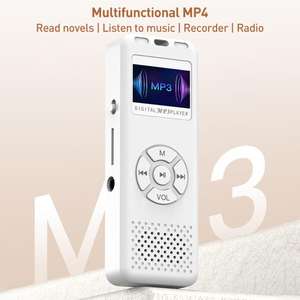 Radio FM, Lector de <span class=keywords><strong>Libros</strong></span> Electrónicos y Función de Grabación, Reproductor de MP3 y MP4 con Bluetooth para Música, Audiolibros y Entretenimiento - Product Image 3