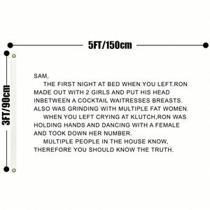 Tapiz de Pared de Poliéster con Diseño de Jersey Shore, 3x5 pies, Impresión Digital, Decoración para Dormitorio Universitario, Sala de Estar, Banderas Educativas - Product Image 3