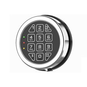 Coffre-fort numérique Master Lock avec serrure à clé, en gros, pour <span class=keywords><strong>la</strong></span> sécurité des coffres-forts, des portes <span class=keywords><strong>de</strong></span> <span class=keywords><strong>maison</strong></span> et des armoires à armes, serrure électronique ronde - Product Image 1