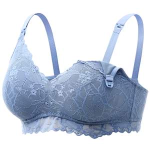 Soutien-gorge <span class=keywords><strong>d</strong></span>'<span class=keywords><strong>allaitement</strong></span> amovible à col en V, anti-fuite, personnalisé, antibactérien et confortable, lingerie de maternité – Vente directe usine - Product Image 6