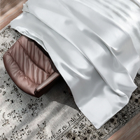 Vente en gros de taie d'oreiller en satin de soie biologique, technique tissée de luxe 16 19 22 Momme pour usage domestique ou coffret cadeau