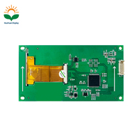 Panel LCD TFT 5.0 Inci Resolusi 854x480 16.7Juta Warna Antarmuka Paralel 8-bit untuk Sistem Kontrol Akses Keamanan