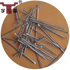 Fibra de refuerzo de acero inoxidable 1in X 0.002in para hormigón <span class=keywords><strong>refractario</strong></span> - Product Image 2