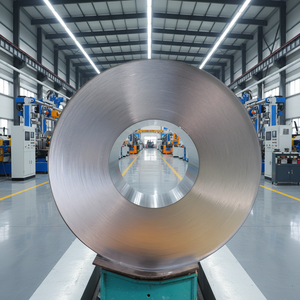 Bobina de Acero Galvanizado Laminado en Frío de Precisión, Ancho 900-1250 mm, Largo 1200-6000 mm, SPCD DC03 con Servicio de Corte y Perforación - Product Image 1