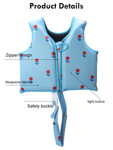 Chaleco salvavidas de espuma EPE flotante ajustable para niños Nuevo equipo de natación flotante con cremallera para niños - Product Image 2