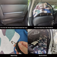 Camouflage universel housse de siège de voiture coussin serviette en tissu housses de siège de voiture accessoires d'intérieur
