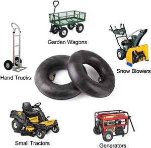 HL Hanak93,<strong>Wheelbarrow</strong> Rubber Wheel Pneumatic Tire <strong>Inner</strong> <strong>Tubes</strong> 4.10/3.50-4 Tire With TR-87 Bent Valve Stem for Hand Trucks - Product Image 6