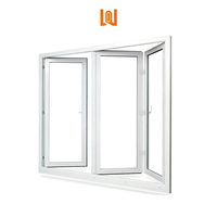 Porte vitrée contemporaine pour balcon Porte pliante en PVC résistant aux UV et à la chaleur