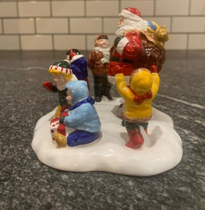 Santa Come To Town Original Snow Village Accessoire - Product Image 2
