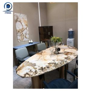 Losa Natural <span class=keywords><strong>de</strong></span> ágata <span class=keywords><strong>de</strong></span> piedras preciosas <span class=keywords><strong>de</strong></span> cuarcita <span class=keywords><strong>de</strong></span> lujo personalizada disponible tamaños personalizados <span class=keywords><strong>para</strong></span> pared <span class=keywords><strong>de</strong></span> fondo encimera <span class=keywords><strong>de</strong></span> cocina suelo <span class=keywords><strong>de</strong></span> baño - Product Image 6