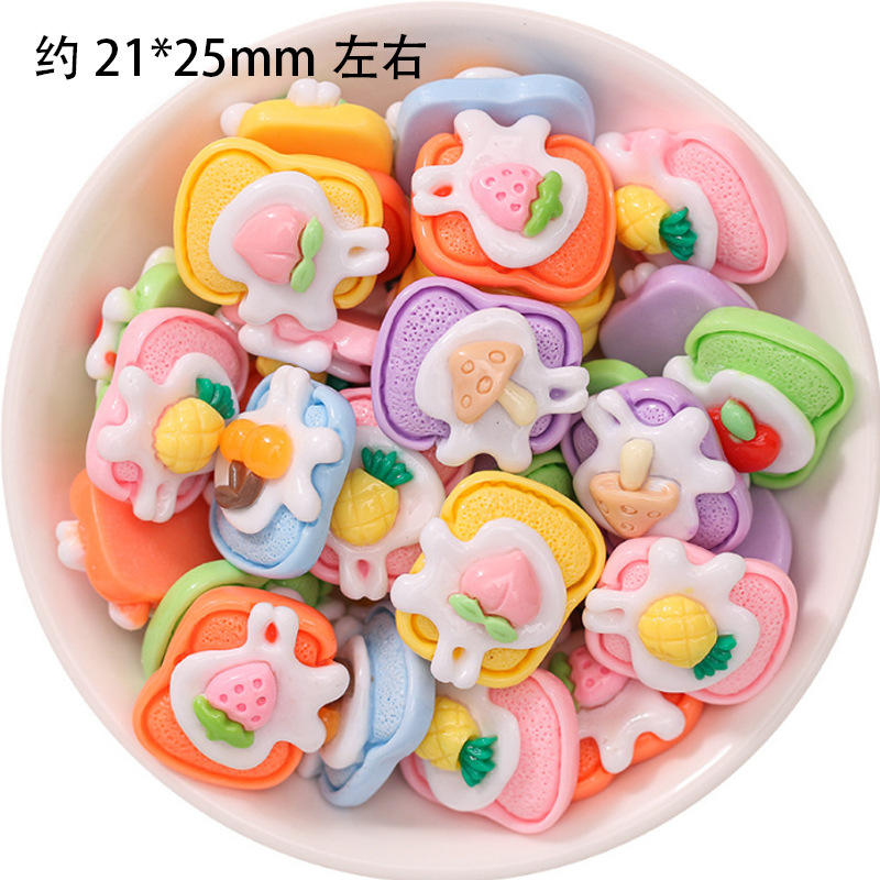 ชุดขนมปังปิ้งผลไม้ครีมผสม ส่งแบบสุ่ม