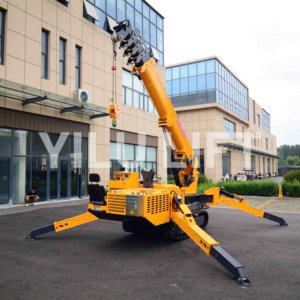 מנוף עכביש זחלי הידראולי בגובה הרמה של 10.8 מטר לשימוש נרחב - Product Image 1