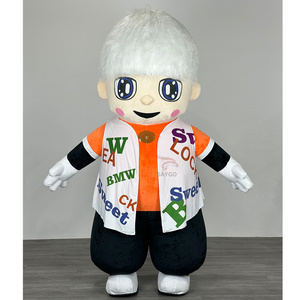 Disfraz Inflable Personalizado <span class=keywords><strong>para</strong></span> Adultos, Unisex, <span class=keywords><strong>para</strong></span> Niño, <span class=keywords><strong>para</strong></span> Pascua/<span class=keywords><strong>Halloween</strong></span>, Carnaval, Mascota Tradicional China - Product Image 2