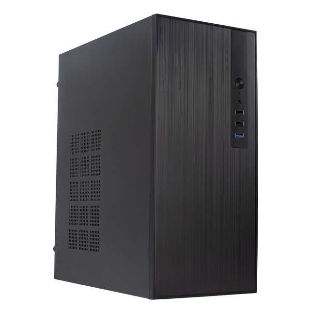 ESGAMING Wholesale Compact Pc Case USB Micro ATX Office Case MIni ATX Mid Tower Computer Tower Cabinet Support 8cm Cooling Fan