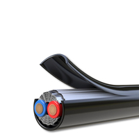 Rvv Rvvb Bvr Flexibler Kupferleiter PVC-Beschichtetes Elektrokabel