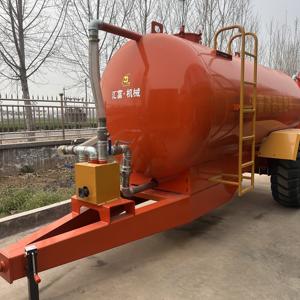 Camion-citerne à vide HuiFu 80HP pour boues fécales et eaux usées, avec pompe à vide et épandeur de fumier liquide pour l'agriculture, haute capacité de fertilisation 10m+ - Product Image 2
