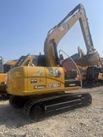 Excavatrice sur chenilles Caterpillar 313D2GC d'occasion, 13 tonnes, équipement de construction moyen d'origine Cat, à vendre