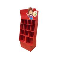 Expositor de Cartón Corrugado Personalizado para Supermercados, para Dulces, Snacks, Café, Chocolate, Pan, Chips, Nueces