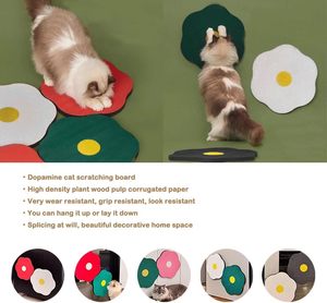 Graffiatori di gatto a doppio scopo, montati a parete o piatti all'ingrosso in cartone - Product Image 2