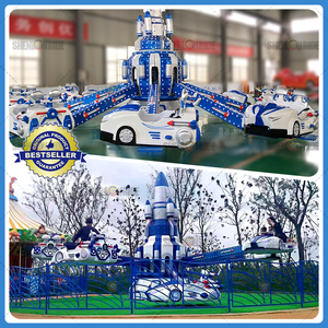 Hot Sale Attractive New Type Amusement Park Rides Self Control Flying Car With Luxury Light - Product Image 4