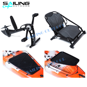 Pédales automatiques <span class=keywords><strong>de</strong></span> <span class=keywords><strong>Kayak</strong></span>, pêche ou eau, 13 pieds, mains libres, bateau, nouveauté - Product Image 5