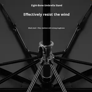 Serie de Ilustraciones Manuales, Sombrilla Plegable con Mango de Madera Pequeño, Vinilo Anti-UV, <span class=keywords><strong>Protector</strong></span> <span class=keywords><strong>Solar</strong></span>, Diseño Creativo y Personalizado para Mujeres Coreanas - Product Image 5