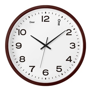 Japanese Style Solid Wood Nordic Style Modern Living Room <strong>Wall</strong> <strong>Clock</strong> Arabic Numerals Mute Second-Sweep Movement <strong>Battery</strong> <strong>Operated</strong> - Product Image 4