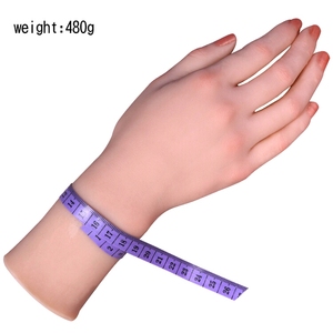 Qianshou Adult TPE Sex Toy Inverted <b>Hand</b> <b>Mold</b> Display Model Bendable Skeleton Finger Airplane Cup Design Masturbators Yellowish - Product Image 6