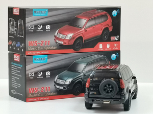 Mini Altavoz Karaoke Portátil Inalámbrico WS-211 1200mAh con Forma de Coche SUV, Bluetooth TWS y Radio <span class=keywords><strong>FM</strong></span> - Product Image 3