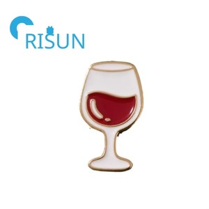 En gros, Pin's en alliage de zinc émaillé (vin rouge, whisky écossais, vin, whisky), avec logo personnalisé, émail souple ou dur, et badges, broches, épingles Mine Hallo - Product Image 5