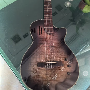 Guitarra Silenciosa Crossover Geake G-1621 de 39 Pulgadas de Alta Calidad con Fondo y Aros de Caoba - Product Image 1