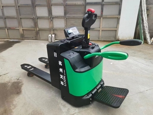 電気フォークリフトリーチトラックパレットジャックスケール付きパレットスタッカー - Product Image 4