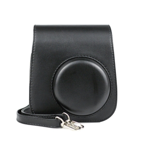 Étui en cuir pour appareil photo FUJIFILM <span class=keywords><strong>Instax</strong></span> Mini 11, couleur unie, avec sangle, protection intégrale - Product Image 3