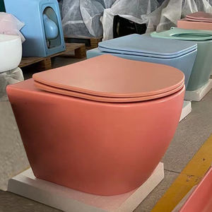 Consola inodoro de descarga a pared tanque inteligente Terra sanitario portátil Bagno Función WC Naranja mate armario de agua baño y cocina - Product Image 6