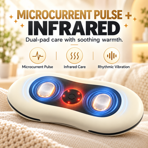 Cordless Waist Massager Air Compression Vibrating <b>Heat</b> Therapy <b>USB</b> Rechargeable Ergonomic Curved Design for Home Use - Product Image 5