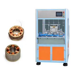 Automatic Stator Winding And Coil Inserting Machine Auto Tooling Coil Winding Machine Automatic Motor Coil Winding Machine