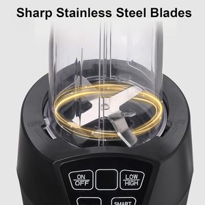 เครื่องปั่นอเนกประสงค์ 800 วัตต์ ปรับความเร็วได้ สำหรับทำนมปั่น น้ำแข็งบด สมูทตี้ น้ำผลไม้ - Product Image 5