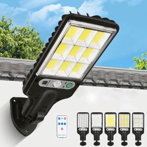 Solar <b>Outdoor</b> Camping Lanterns LED Wall Lamp with 3 Lighting Modes Waterproof <b>Motion</b> <b>Sensor</b> - Product Image 1