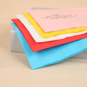 Serviettes en papier promotionnelles avec dorure à chaud, serviettes en papier personnalisées pour mariage, pour restaurant - Product Image 4
