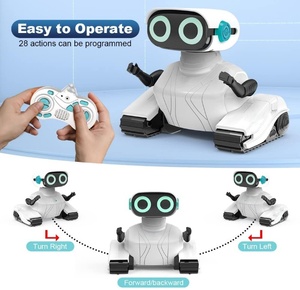 عيون ليد ذكية قابلة لإعادة الشحن للأطفال 3 + سنوات مع جهاز تحكم عن بعد تسجيل حساس باللمس حركات رقص موسيقية مرنة - Product Image 3