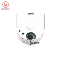Boîte enregistreuse vocale miniature blanche Honzen TW-01RM à piles remplaçables, module d'enregistrement vocal de 10 secondes, jouets en peluche pour ours en peluche, petite taille