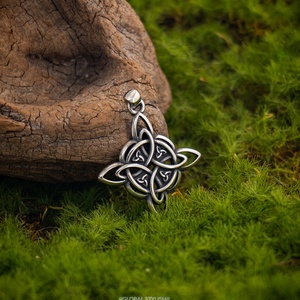 Collar con Colgante de Nudo Celta, Acero Inoxidable, Amuleto Vikingo Vintage, Joyería con Símbolo, Amuleto, Regalo para Hombres y Mujeres - Product Image 2