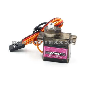 สต็อกมอเตอร์ <span class=keywords><strong>Micro</strong></span> Servos 180 องศาเกียร์โลหะ RC เซอร์โว MG90S - Product Image 4