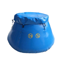 Réservoirs d'eau anti-fuite 5000 litres 10000 litres Stockage Réservoir d'eau en PVC adapté aux poissons pour l'élevage de poissons