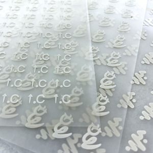 Logo photochromique personnalisable Lefeng 3D en silicone pour transfert thermique sur vêtements et étiquettes textiles - Product Image 2