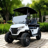 Voiturette de golf électrique Richi Comfort Vintage pour deux passagers, certification CE, autonomie de 70-90 km, pour les terrains de golf