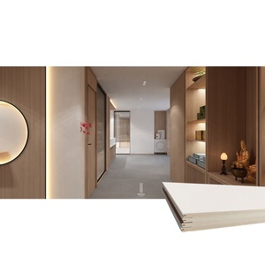 Tableros de pared gris de supermercado WPC SPC PVC <span class=keywords><strong>teatro</strong></span> de área pública para panel de pared de sala de dibujo - Product Image 2