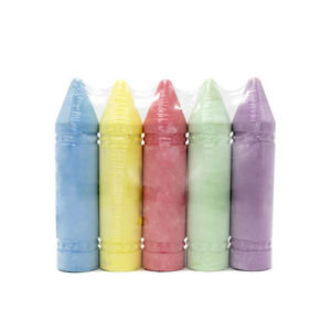 Vente chaude <span class=keywords><strong>craie</strong></span> de tableau noir Jumbo pour enfants trottoir coloré aiguisé sans poussière pour l'écriture - Product Image 2