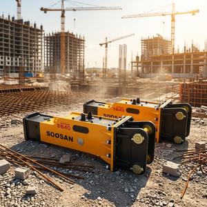 Nouveau prix direct usine certifié CE ISO pour Marteau hydraulique brise-roche jaune SB40 Silence Box pour excavatrices 4.0-7.0 - Product Image 1