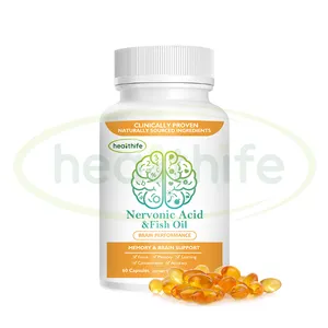 Healthife Supplements Phosphatidylserine Nervonic Acid DHA EPA Omega 3 Fish Oil Capsules